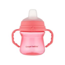 Canpol babies solja 150ml sa silikonskim kljunom (56/614) - pink ( 56/614_pin )