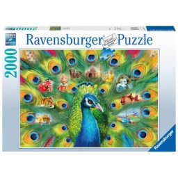 Ravensburger puzzla Zemlja paunova RA16567