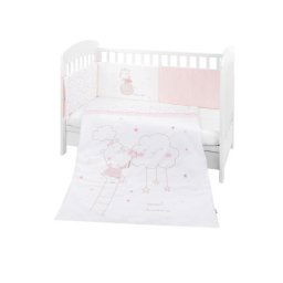 KikkaBoo posteljina sa ogradicom 6 pcs 60/120 Hippo Dreams ( KKB60105 )