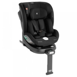 KikkaBoo autosedište (0-36kg) I-twist I-size isofix sa potpornom nogom black ( KKB51044 )