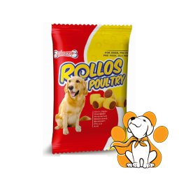 Dafiko Carnirolls Poultry 200g, Poslastice Za Pse Na Bazi Živinskog Mesa