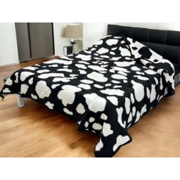 Ćebe Akril 200x200cm Crno/Bela sara ( VLK000188-crnobelasara )