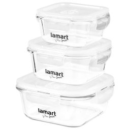 LAMART LT6012 set kutija za odlaganje hrane, APA01012
