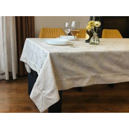 Stolnjak Nerry Svetlo Krem boja 160x300cm ( VLK000480-nerrysvetlokremboja )