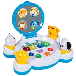 Bebi muzička igračka sa ogledalom i životinjama