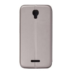 Maska na preklop Teracell Flip Premium za Alcatel Pixi 4 (5")/5010 srebrni.