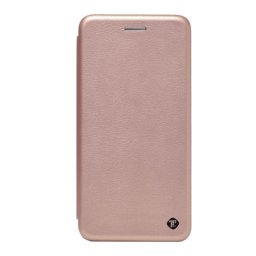 Maska na preklop Teracell Flip Premium za Nokia 3.1 roze zlatni.