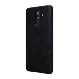 Maska na preklop Nillkin Qin za Samsung J8/J810F (2018) (EU verzija) crni.