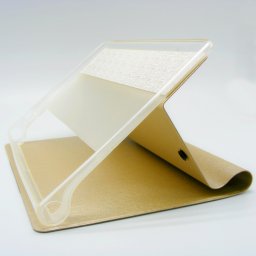 Maska na preklop Folio tablet za Samsung T310 zlatni.