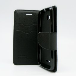 Maska na preklop Mercury za Microsoft Lumia 640 crna.
