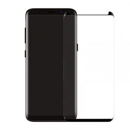 Zastitno staklo (zakrivljeno) (Mini verzija) za Samsung S9 Plus/G965 crno