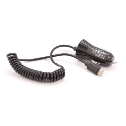 Auto Punjac 2u1 (Type-C + USB slot) crni 1A.