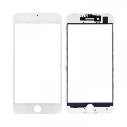 Staklo+frame+OCA lepak za Iphone 8 beli