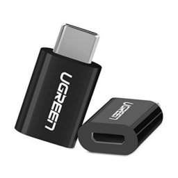 UGREEN USB Adapter Micro na Type C US157 Crni