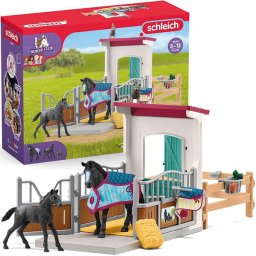 Boks za konje sa konjem i ždrebetom Schleich 42611
