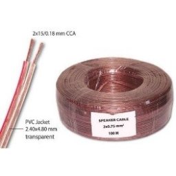 Zvučnički kabl 2x0,75mm CCA