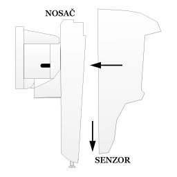 PARADOX NVX80 NOSAC SENZORA