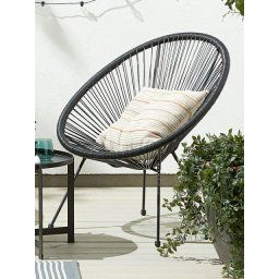 Lounge stolica UBBERUP crna