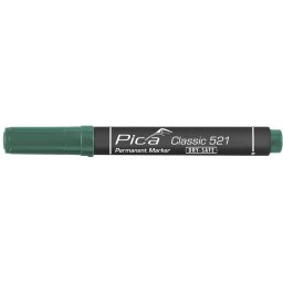 Permanentni marker zeleni Dry-Safe Pica 521/36