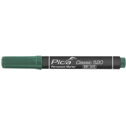 Permanentni marker zeleni Dry-Safe Pica 520/36