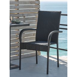 Baštenska stolica Gudem crna