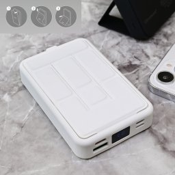Power bank prenosiva baterija Magsafe Oxpower PD W101 10000mAh bela