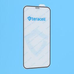 Zastitno staklo Tempered glass Teracell Titan 2.5D 10u1 za iPhone 12/12 Pro 6.1 crni