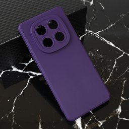 Torbica Teracell Giulietta za Xiaomi Redmi Note 14 Pro 5G mat tamno ljubicasta
