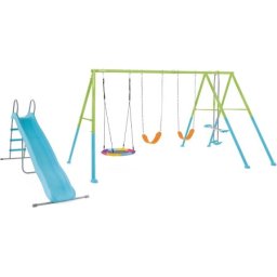 Intex Deluxe set sa pet funkcija - Šareni set za ljuljanje, Saucer & Swing ( 44151 )