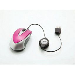 VERBATIM GO MINI OPTICAL TRAVEL HOT PINK