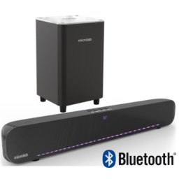 Microlab ROCKBAR500 * Soundbar + Subwoofer LED 60W, Bluetooth, Aux, Optical
