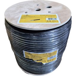 FPC-6260ME-SOL-OUT * Gembird FTP cat6 Outdoor+SAJLA, solid 23AWG, 0,57mm PREMIUM CCA pun presek 305m