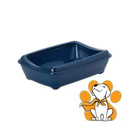 Moderna Arist-O-Tray + Rim Medium Blue Berry, Otvoreni Toalet Sa Ramom, Plavi