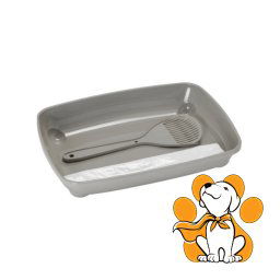 Moderna Kitten Starterkit Warm Gray, Starter Set Za Mačiće, Sivi