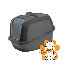 Moderna Mega Deluxe Cool Grey, Toalet Za Mačke u Sivoj Boji