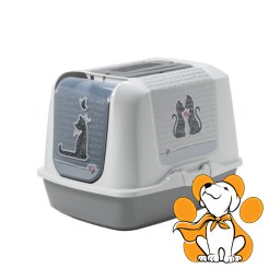 Moderna Trendy Cat Large Cat'S In Love 50cm, Zatvoreni Toalet Za Mačke