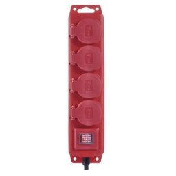 Emos kabl produžni gumeni vodootporan sa prekidačem 10m/4r p14201 ( 2925 )