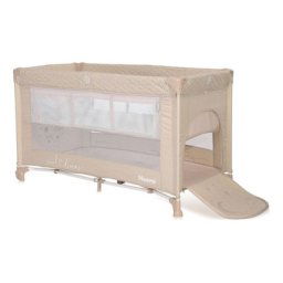 Lorelli prenosivi krevet noemi 2 nivoa fog beige star ( 10080552217 )