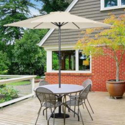 Suncobran sa podesivom visinom 270cm-beli ( 24-SA0116B )