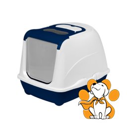 Moderna Flip Cat Large Blue Berry 50cm, Plavi Toalet Za Mačke