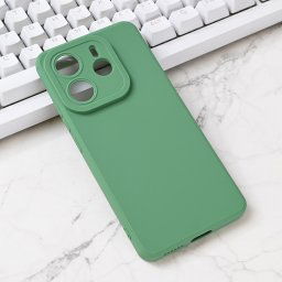 Torbica Silikon Pro Camera za Xiaomi Redmi Note 14 5G zelena