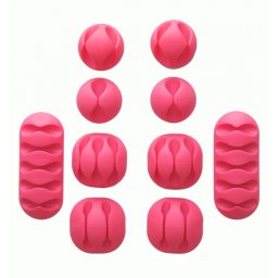 Drzac kablova JWD set 10u1 roze