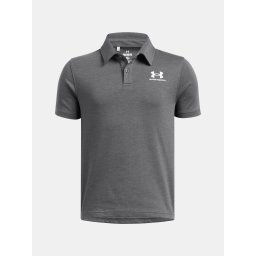 Boys' T-shirt Under Armour UA B Icon Polo-GRY - Boys