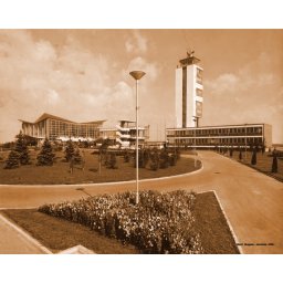 Stari Beograd-Aerodrom 1960., uramljena slika 30x40cm, 40x50cm i 50x70cm