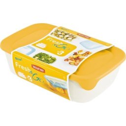 KUTIJE ZA HRANU FRESH&GO SET 0.5L+1L+2L