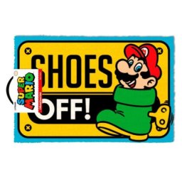 Pyramid International Super Mario - Shoes Off Doormat ( 057729 )