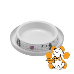 Moderna Trendy Dinner X-Small Cats in Love Grey White 210ml, Činija Za Mačke