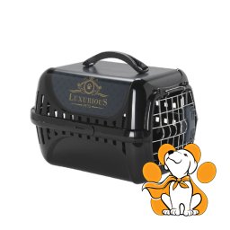 Moderna Trendy Runner Luxurious Black, Transporter Za Pse i Mačke, Crni