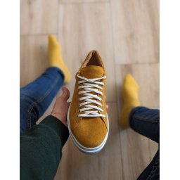 Plitke žute casual muške patike