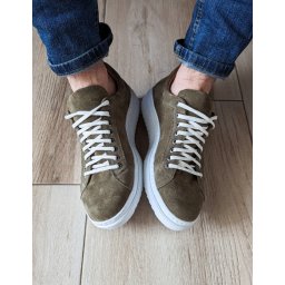 Plitke zelene casual muške patike